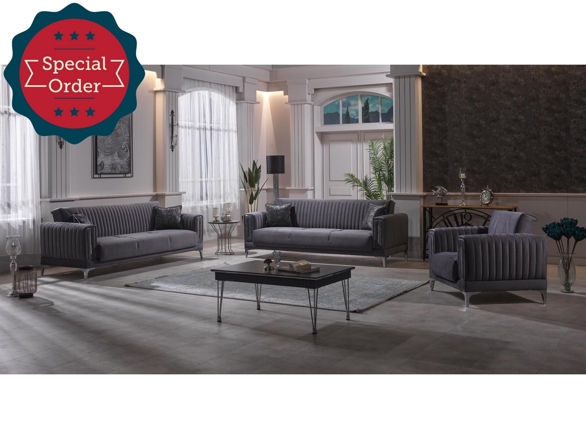 Asya Convertible Sofa