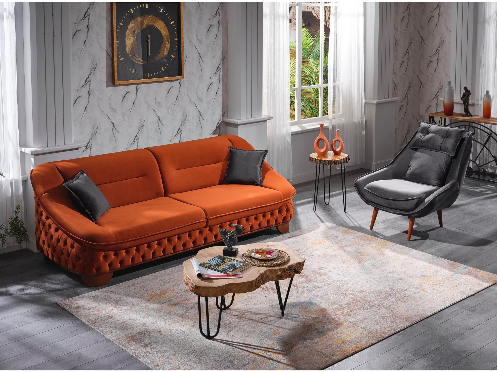 Axel Stationary Livingroom Set (2 Sofa & 2 Chair)