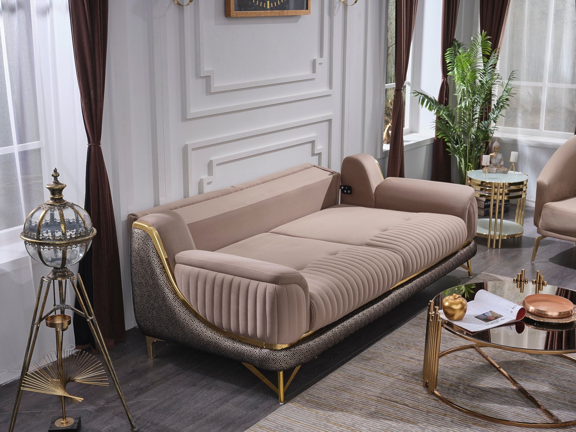 2 chair top sofa set