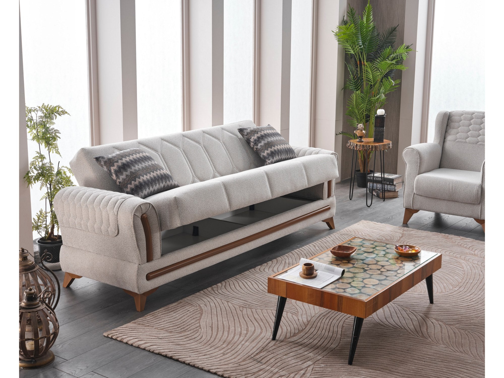 Bodrum Convertible Sofa