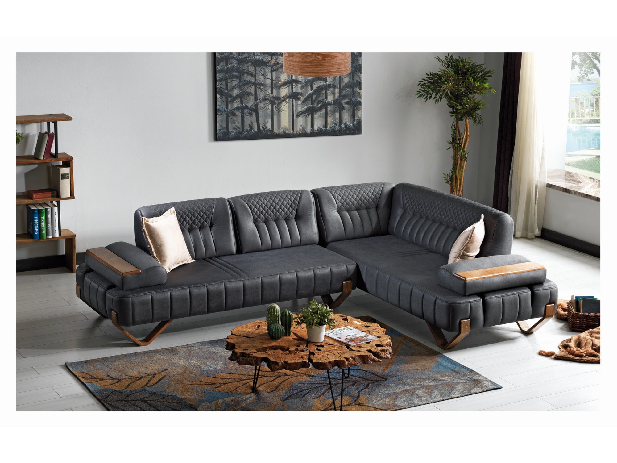 Elantra Convertible Sectional