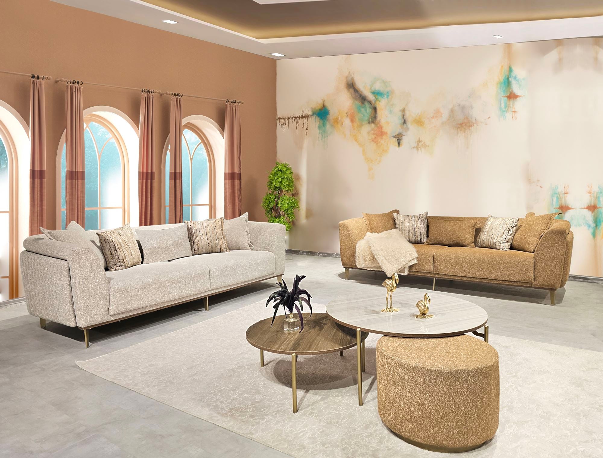 Urgup Stationary Sofa