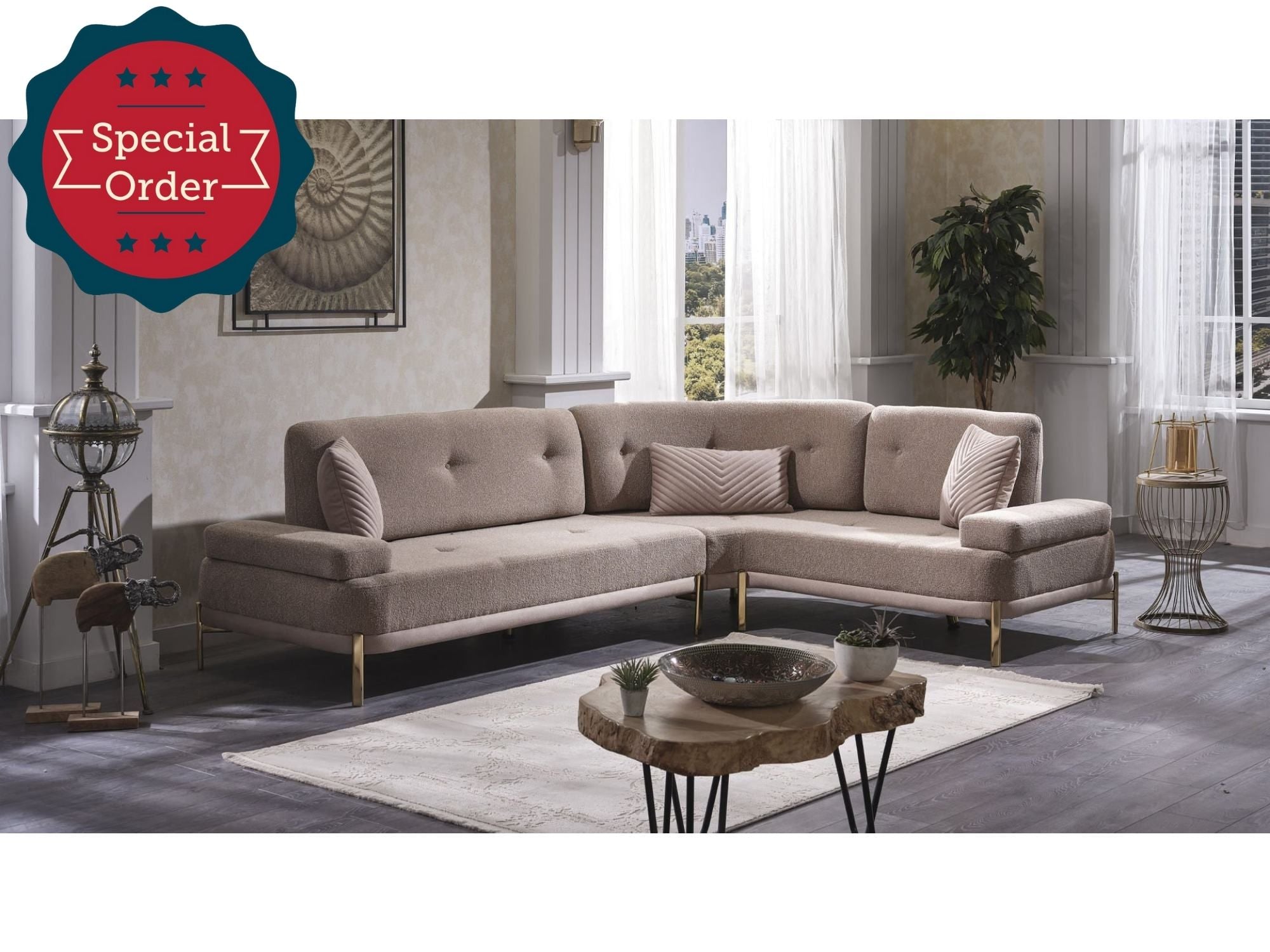 Lizbon Convertible Sectional