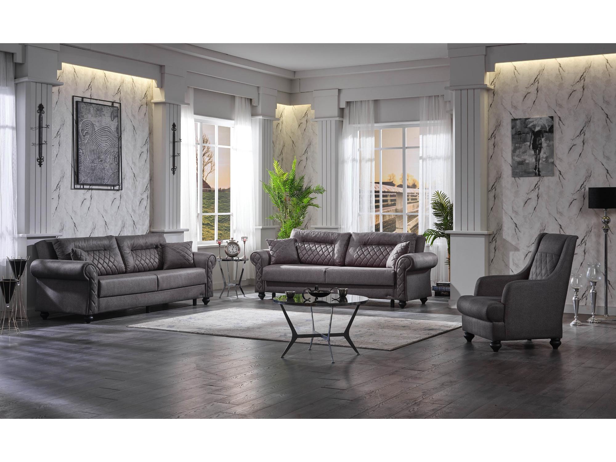 Nora Convertible Livingroom Set (2 Sofa & 2 Chair)