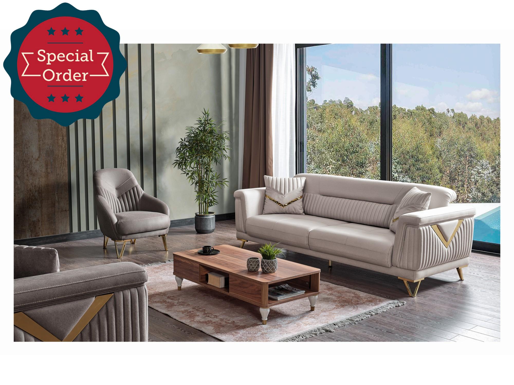 Penta Convertible Livingroom Set (2 Sofa & 2 Chair)