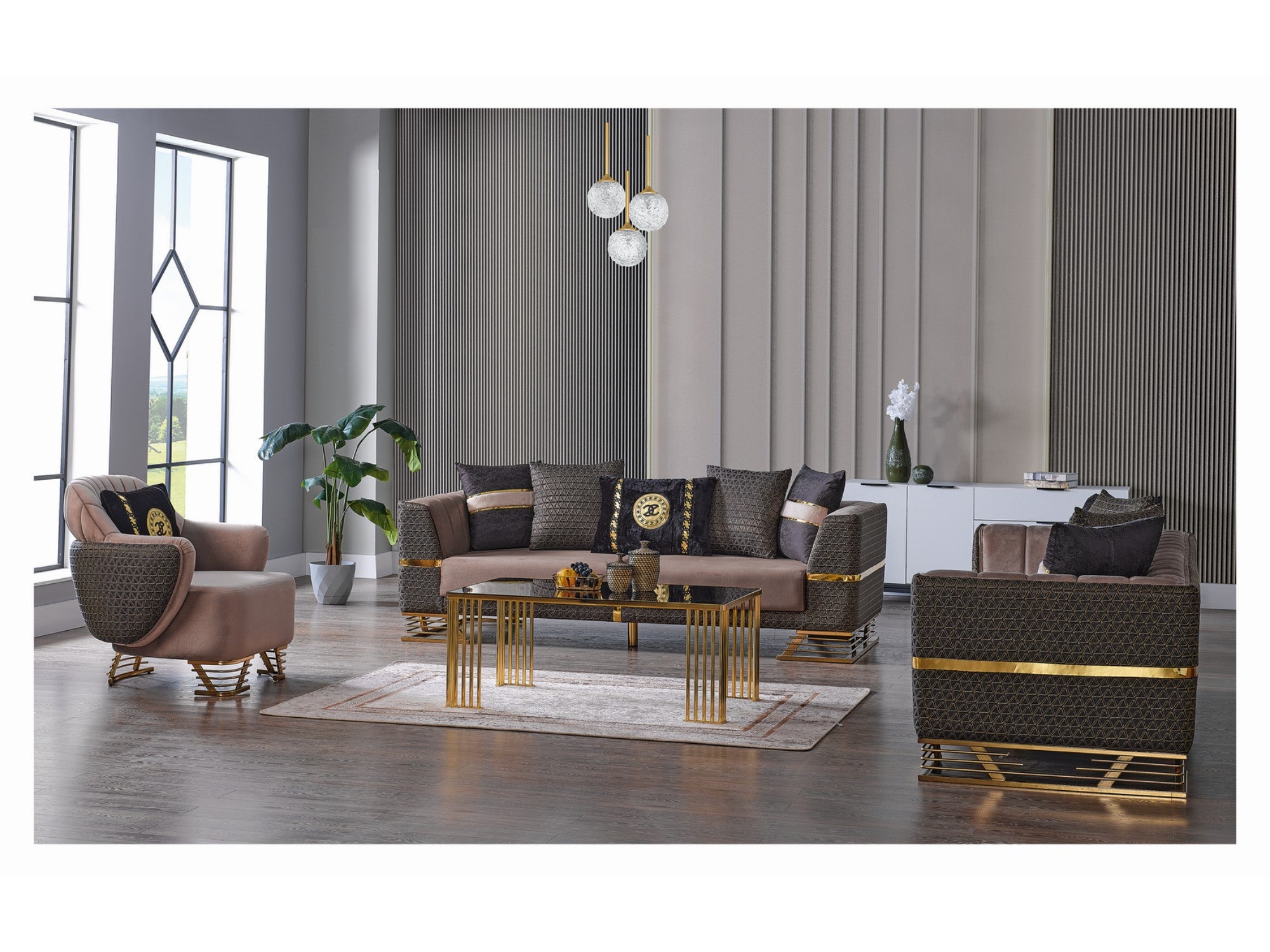 Luxury Royal Stationary Sofa