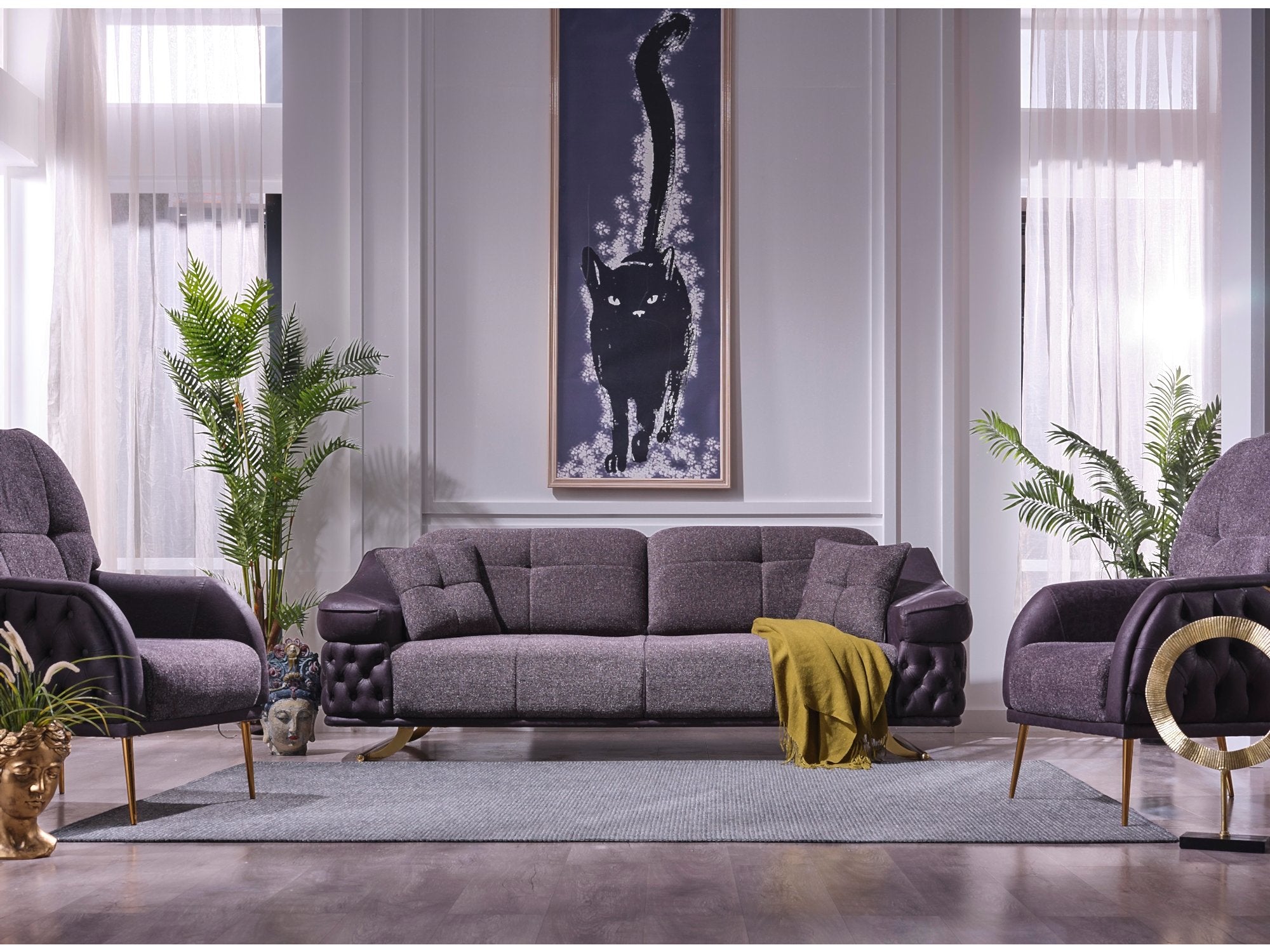 Saiss Convertible Sofa
