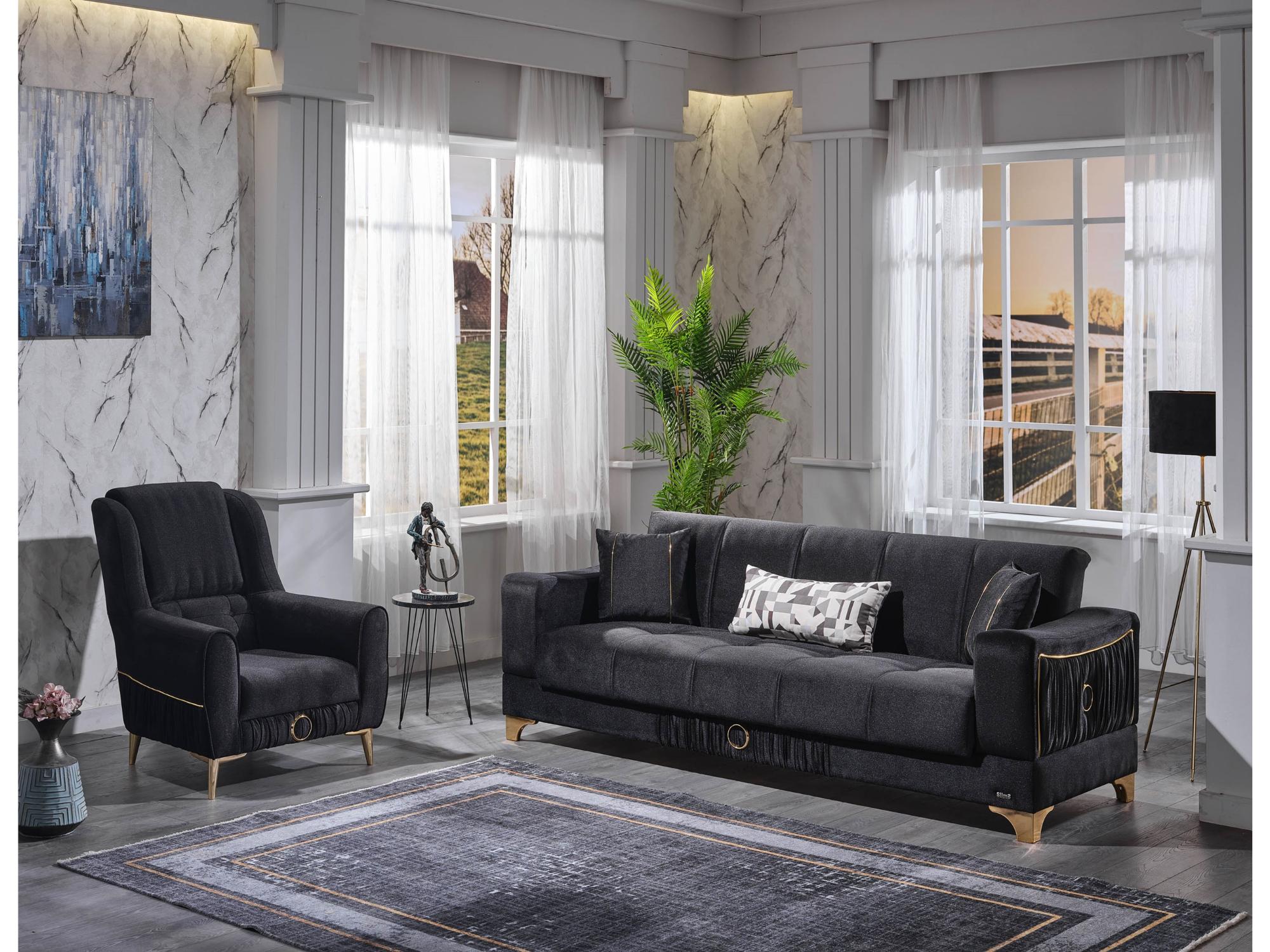 Star Convertible Livingroom Set (2 Sofa & 2 Chair)
