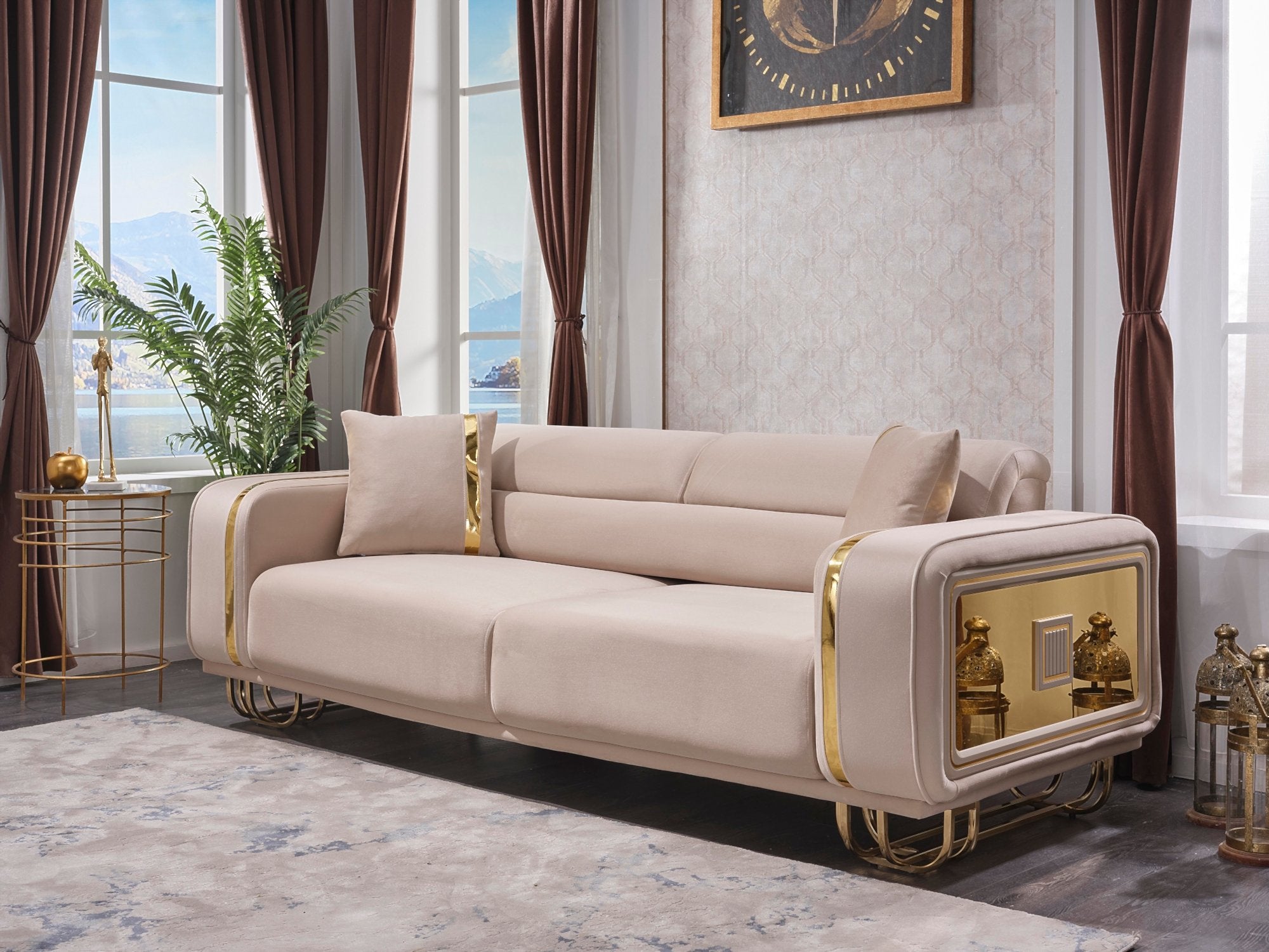 Truva Convertible Sofa