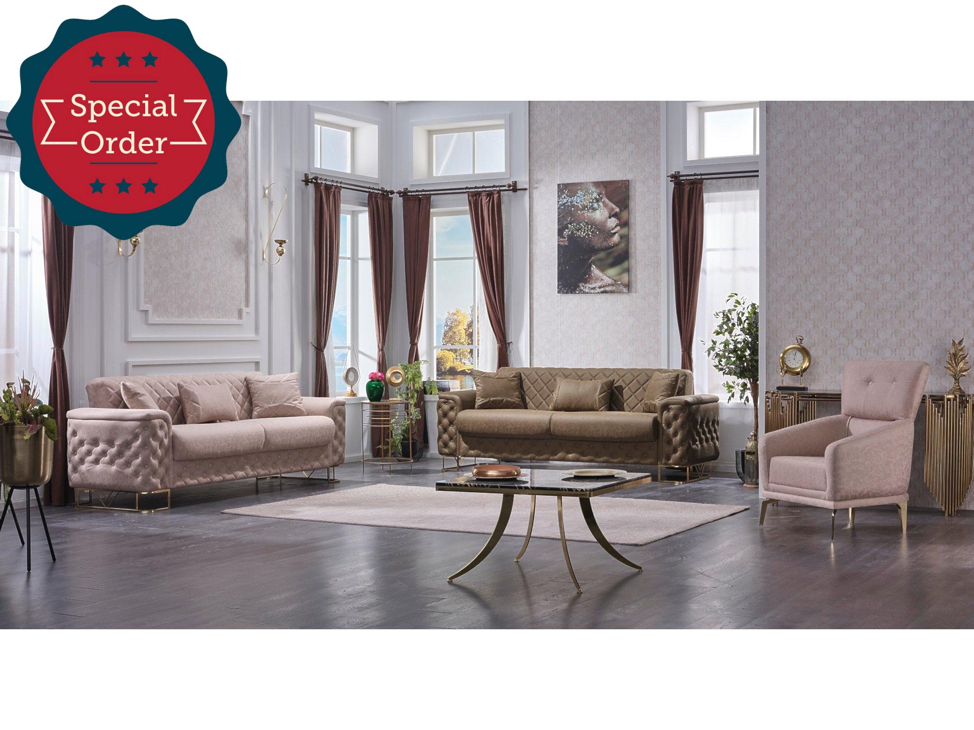 Venüs Convertible Livingroom Set (2 Sofa & 2 Chair)