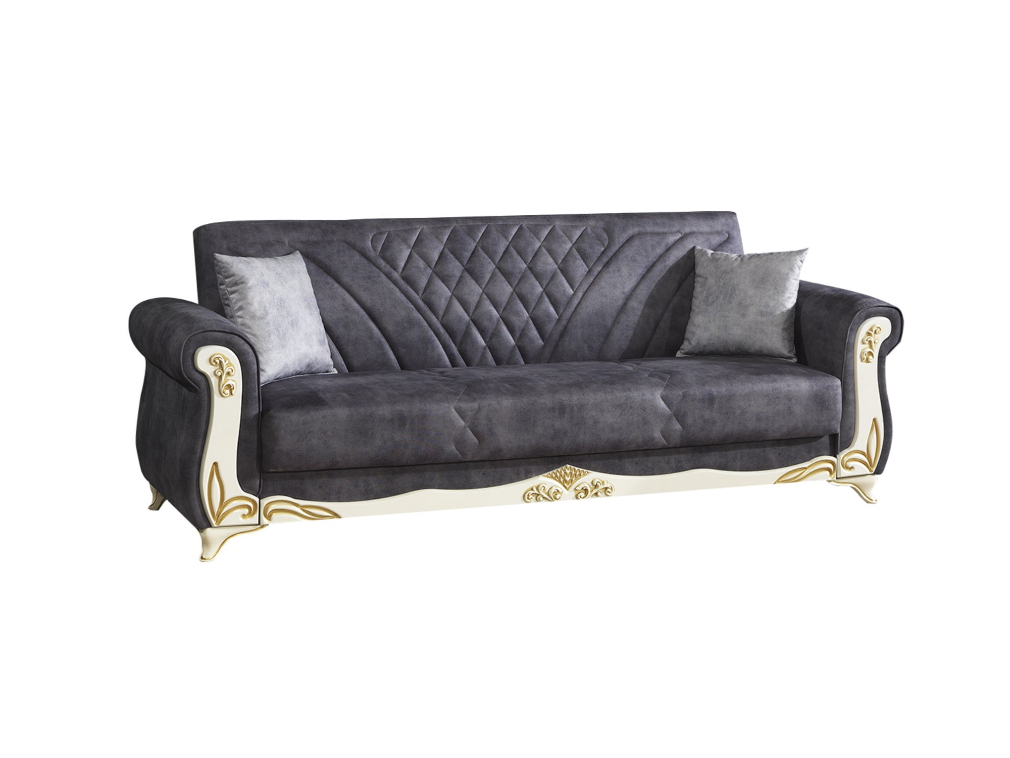 Asos Convertible Sofa Evon Anthracite