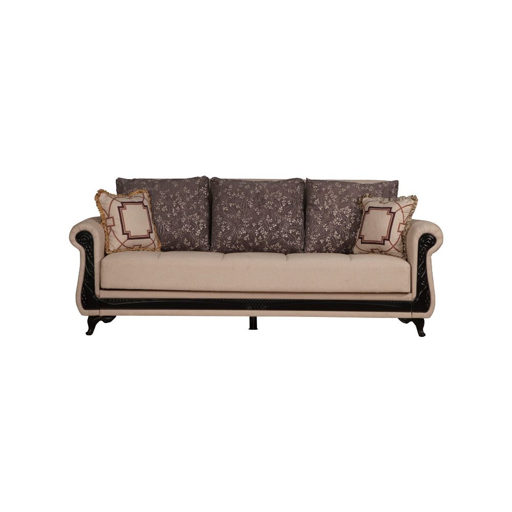 Breda Convertible Sofa Beige