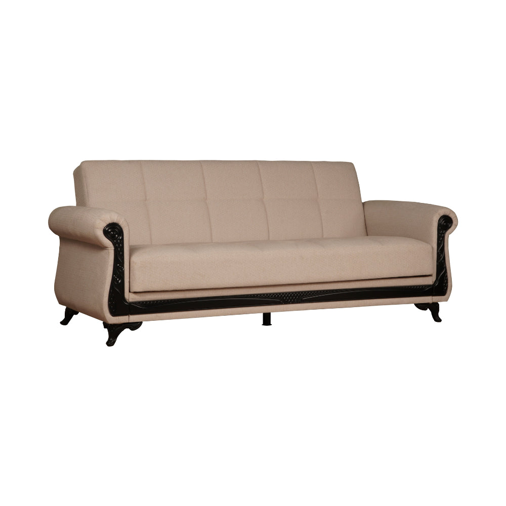 Breda Convertible Livingroom (1 Sofa & 1 Loveseat & 1 Chair) Beige
