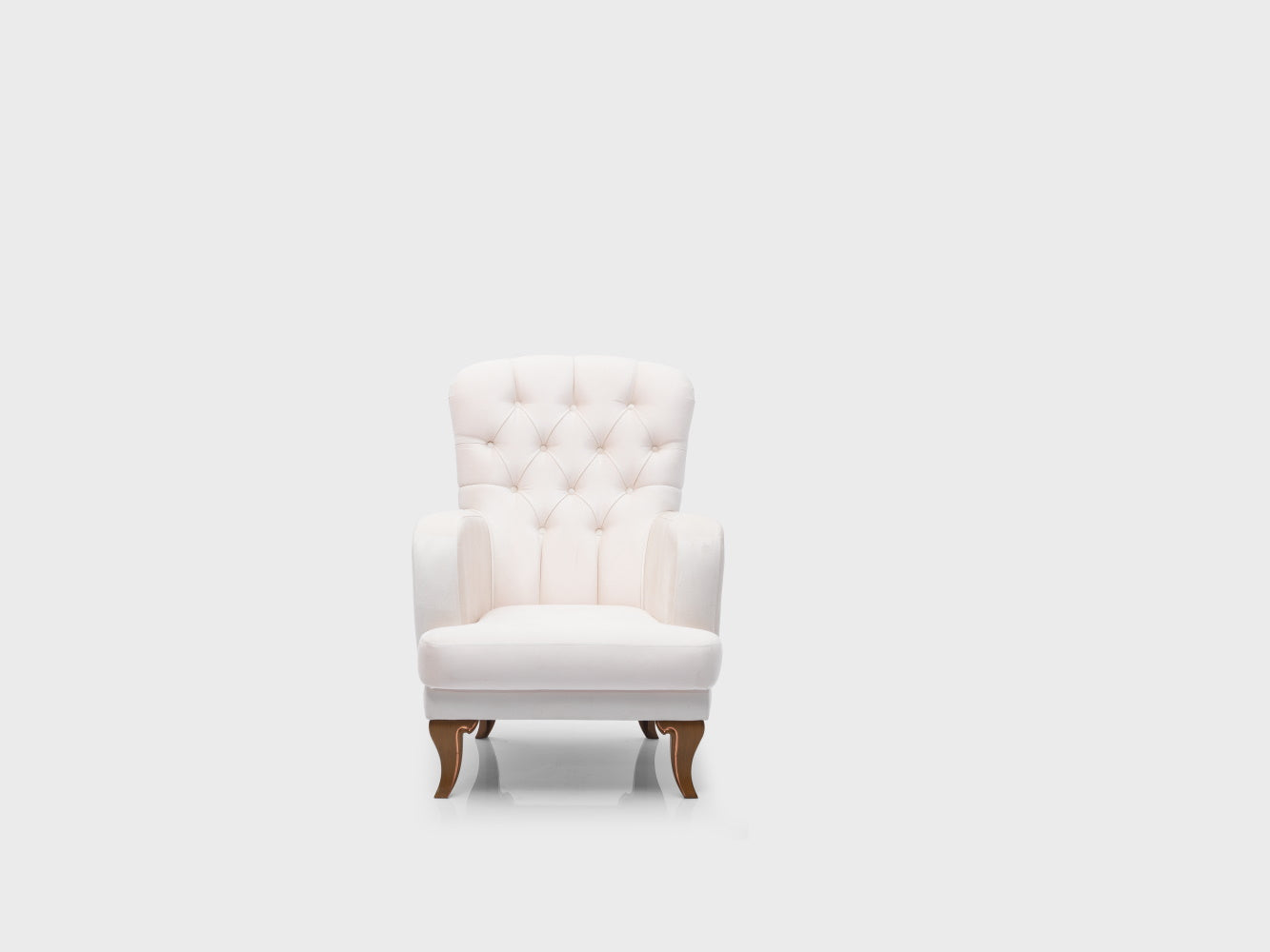 Carmen Chair Ivory White