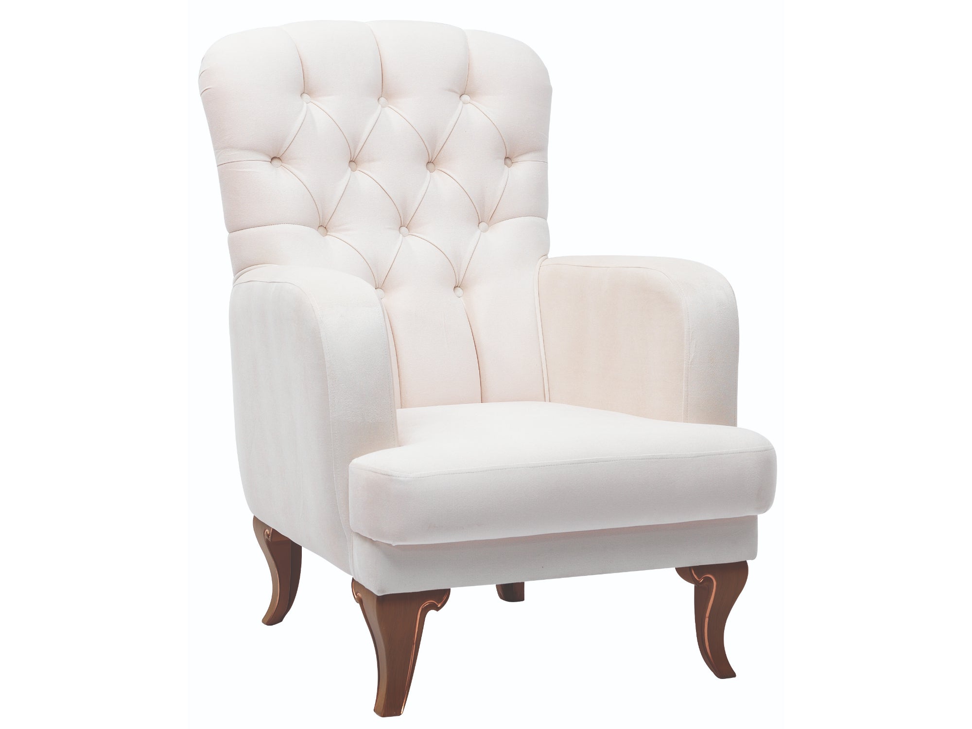 Carmen Chair Ivory White