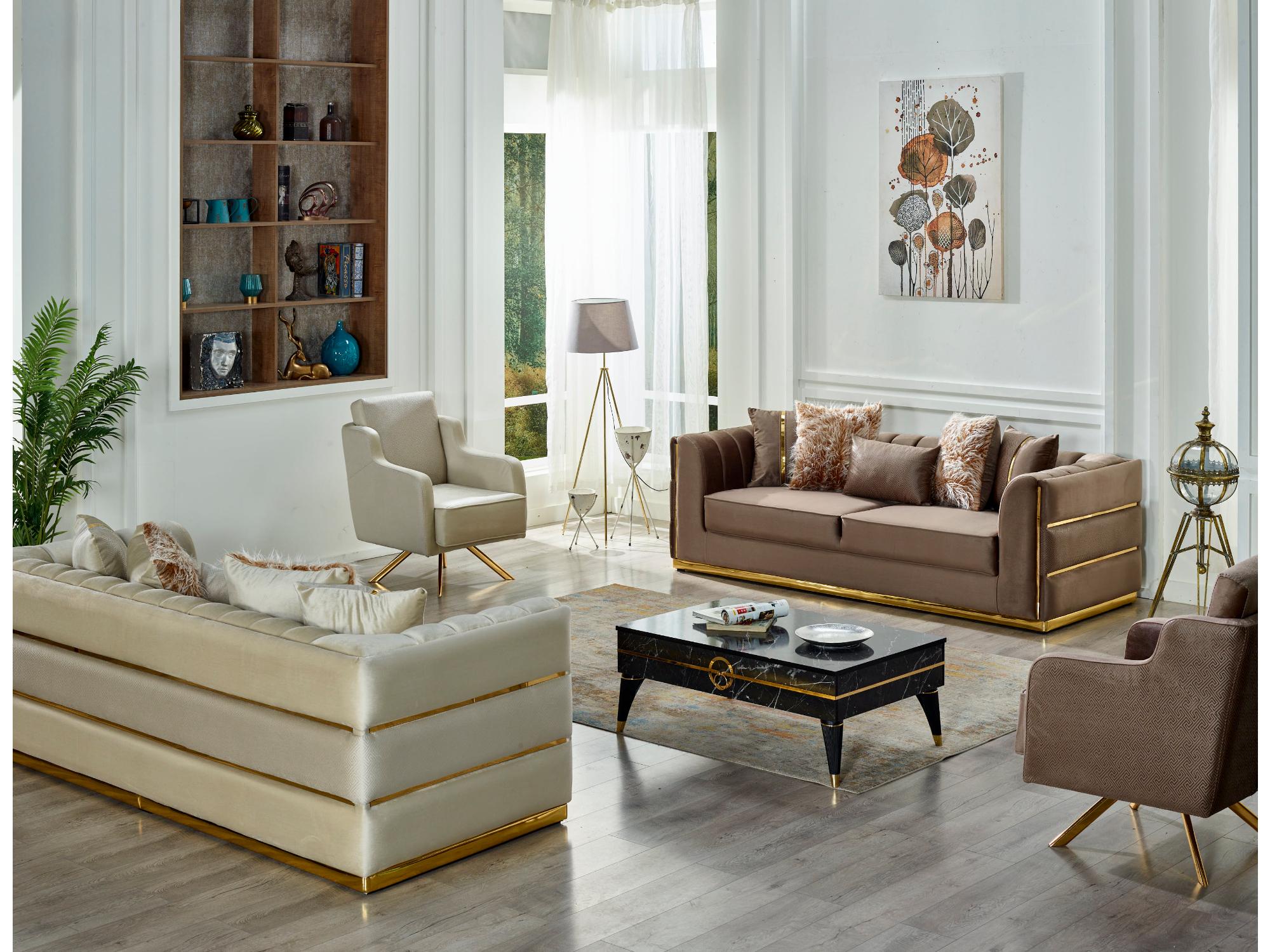 Caseria Stationary Livingroom Sofa Beige