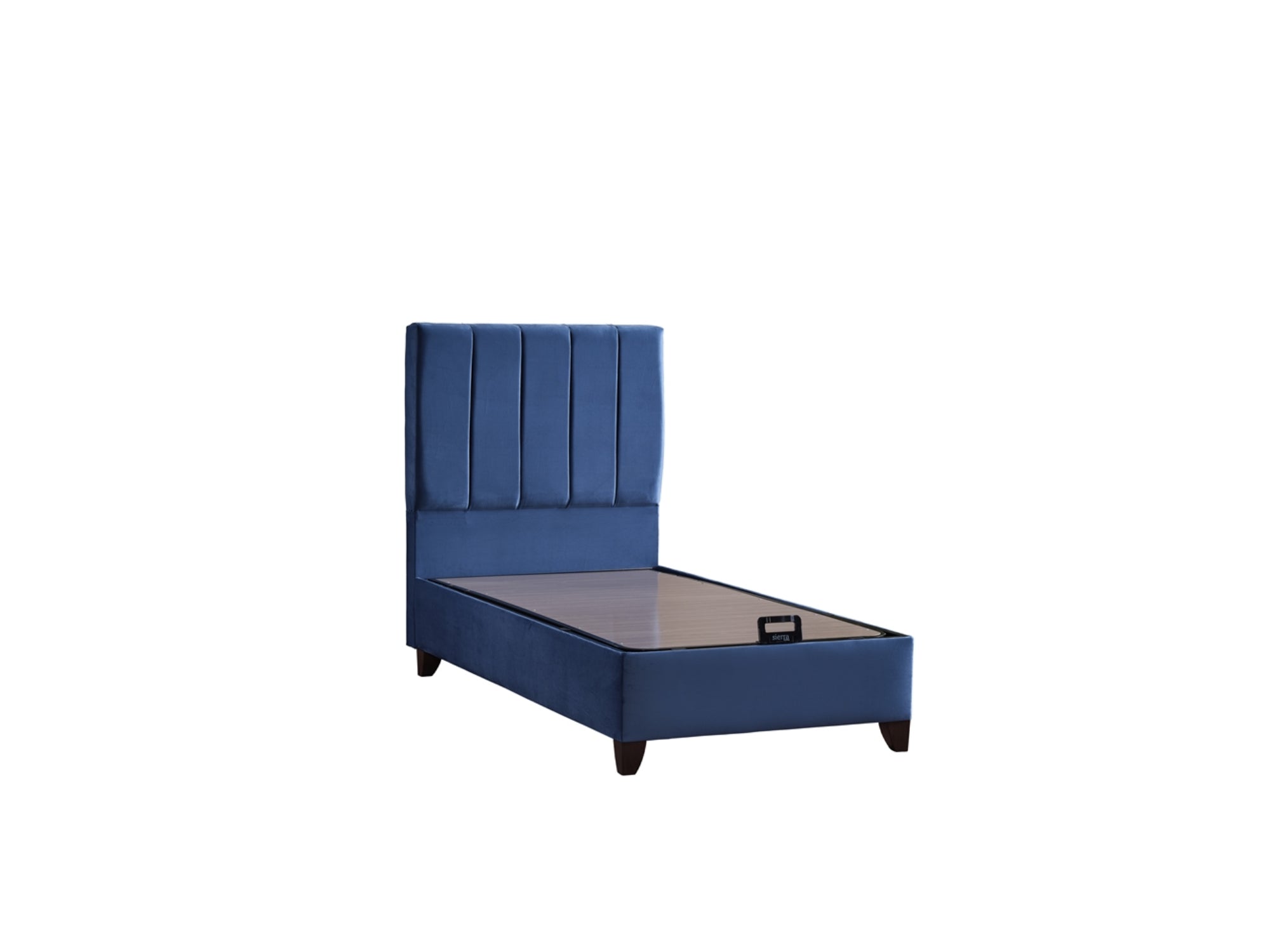 Cordoba Storage Bed With Headboard Light Blue