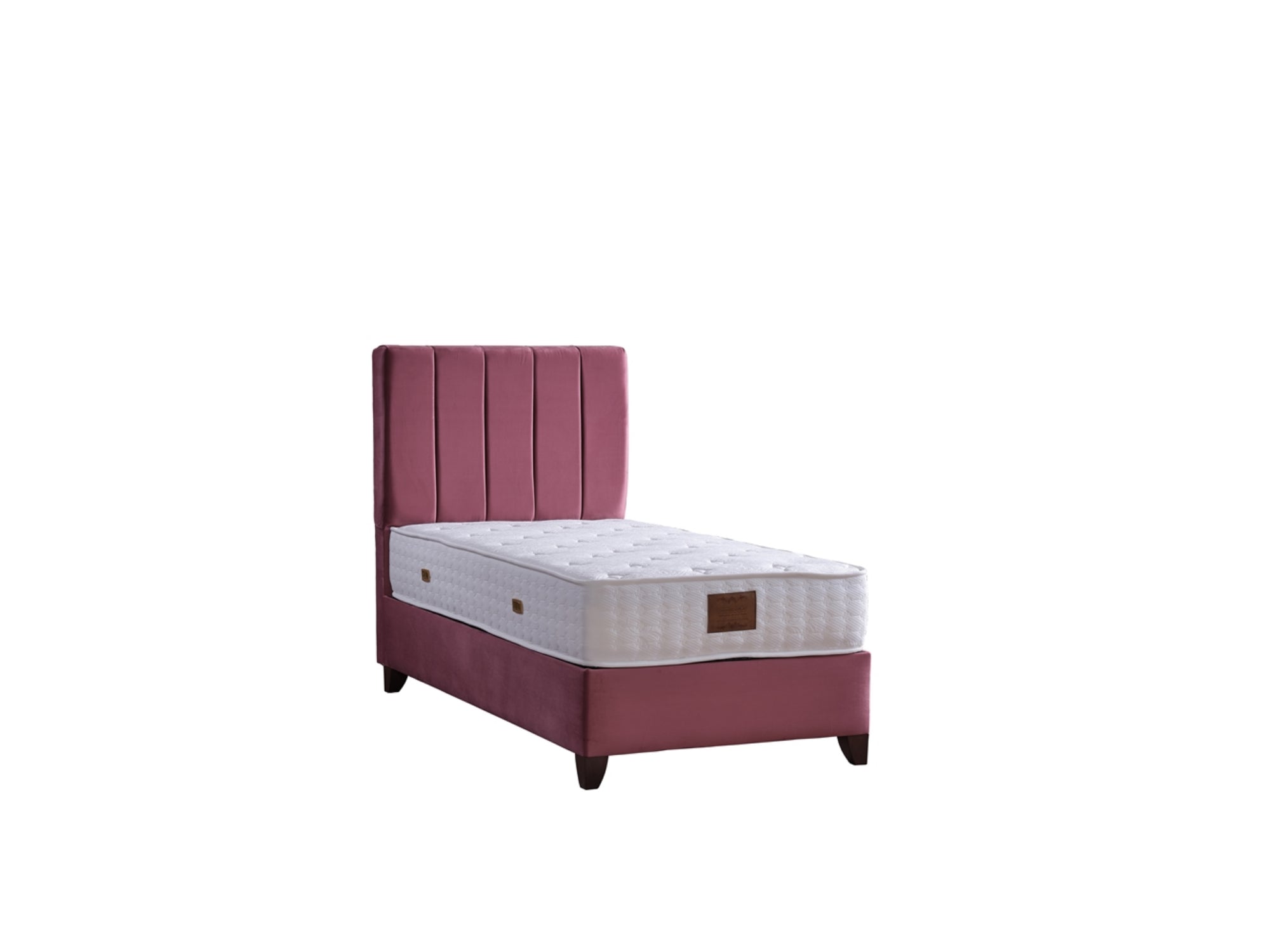 Cordoba Storage Bed With Headboard Dusty Rose