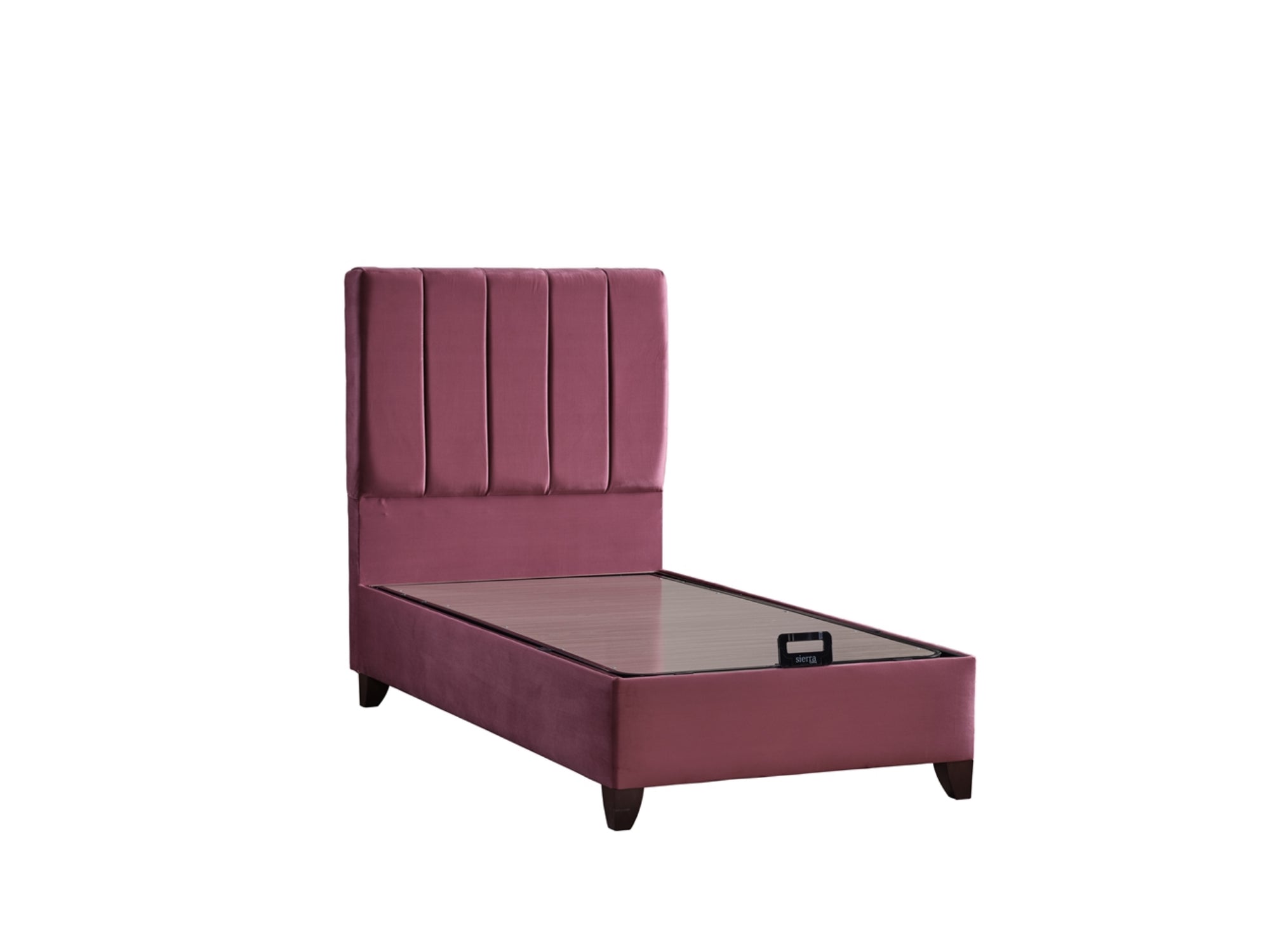 Cordoba Storage Bed With Headboard Dusty Rose