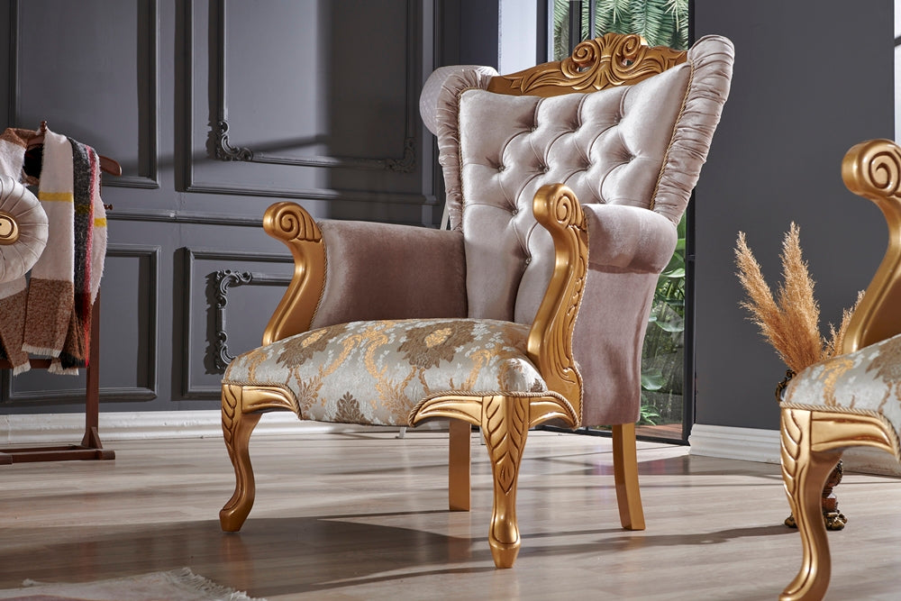 Sultan Traditional Chair Cream
