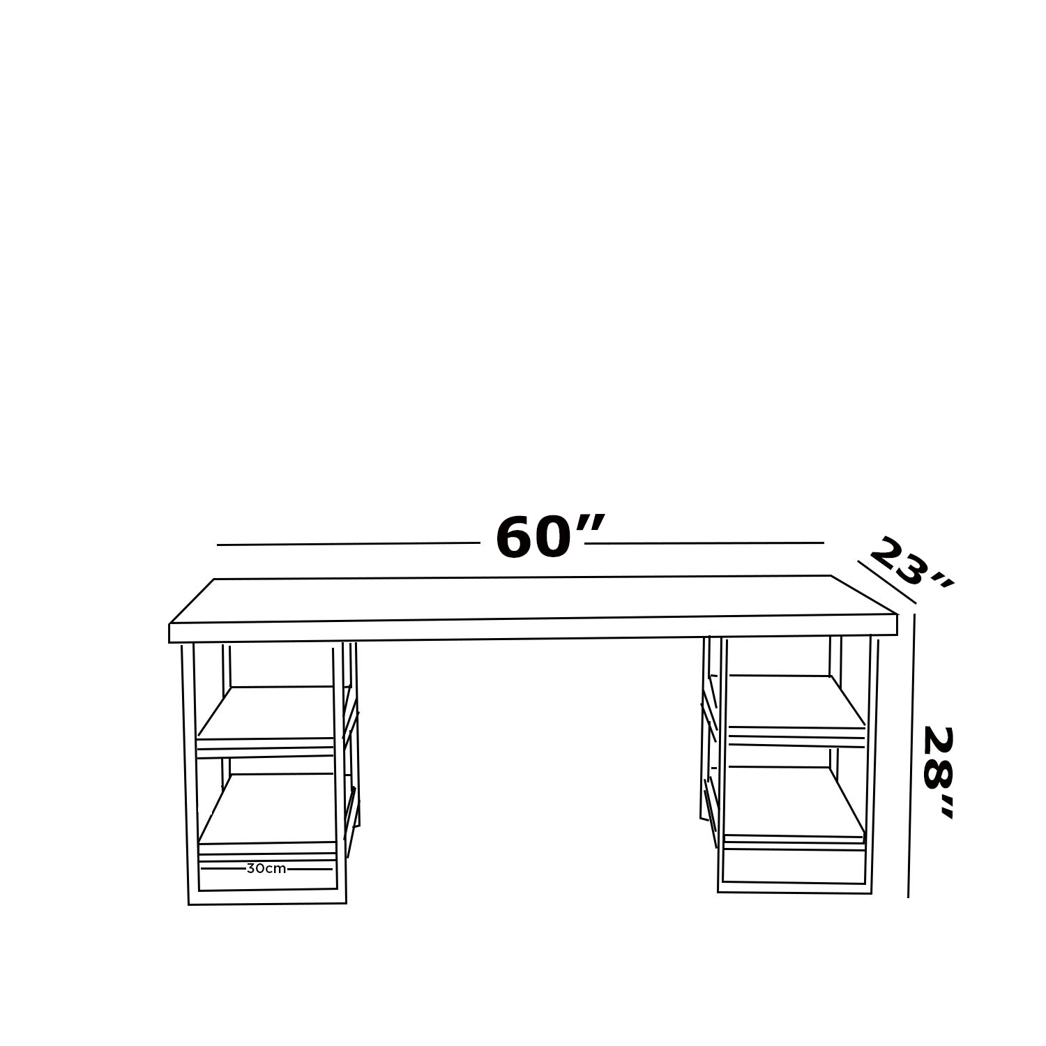 Buket Study Desk