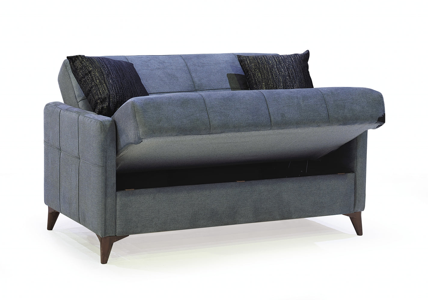 Eylul Convertible Livingroom (1 Sofa & 2 Chair) Light Grey