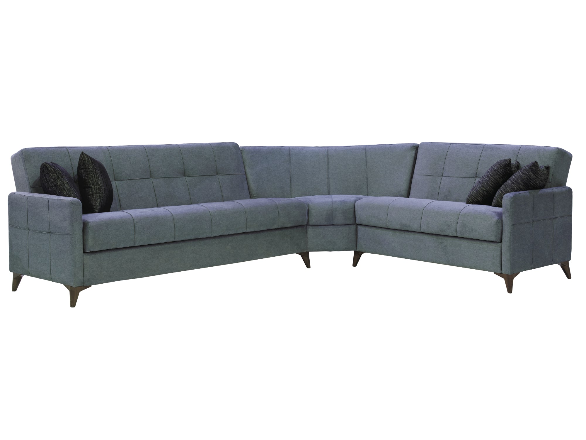 Eylul Sectional 3+C+2 Light Grey