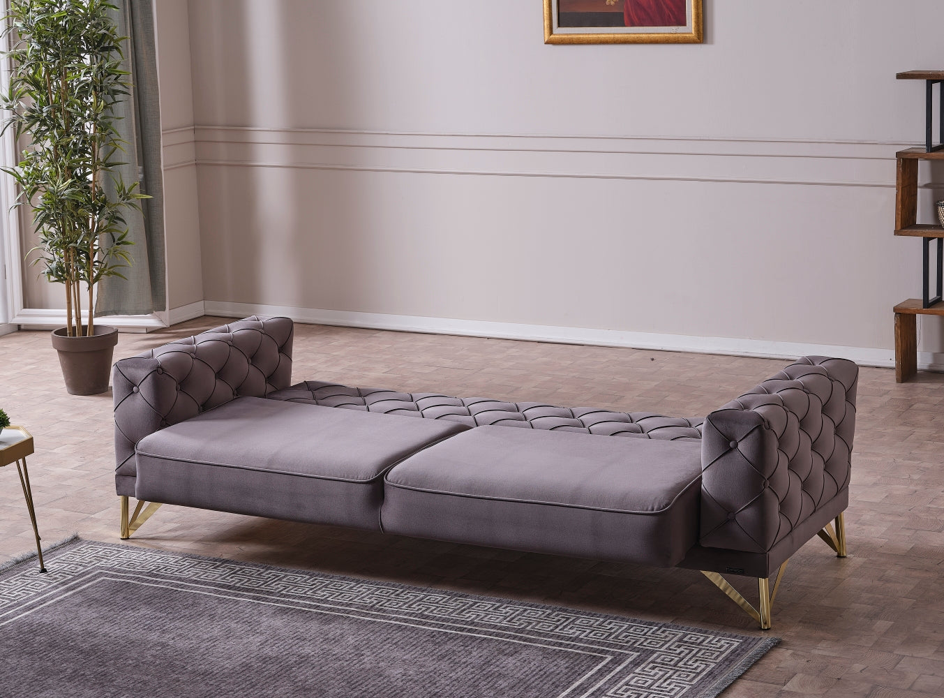 Fiesta Convertible Sofa Grey