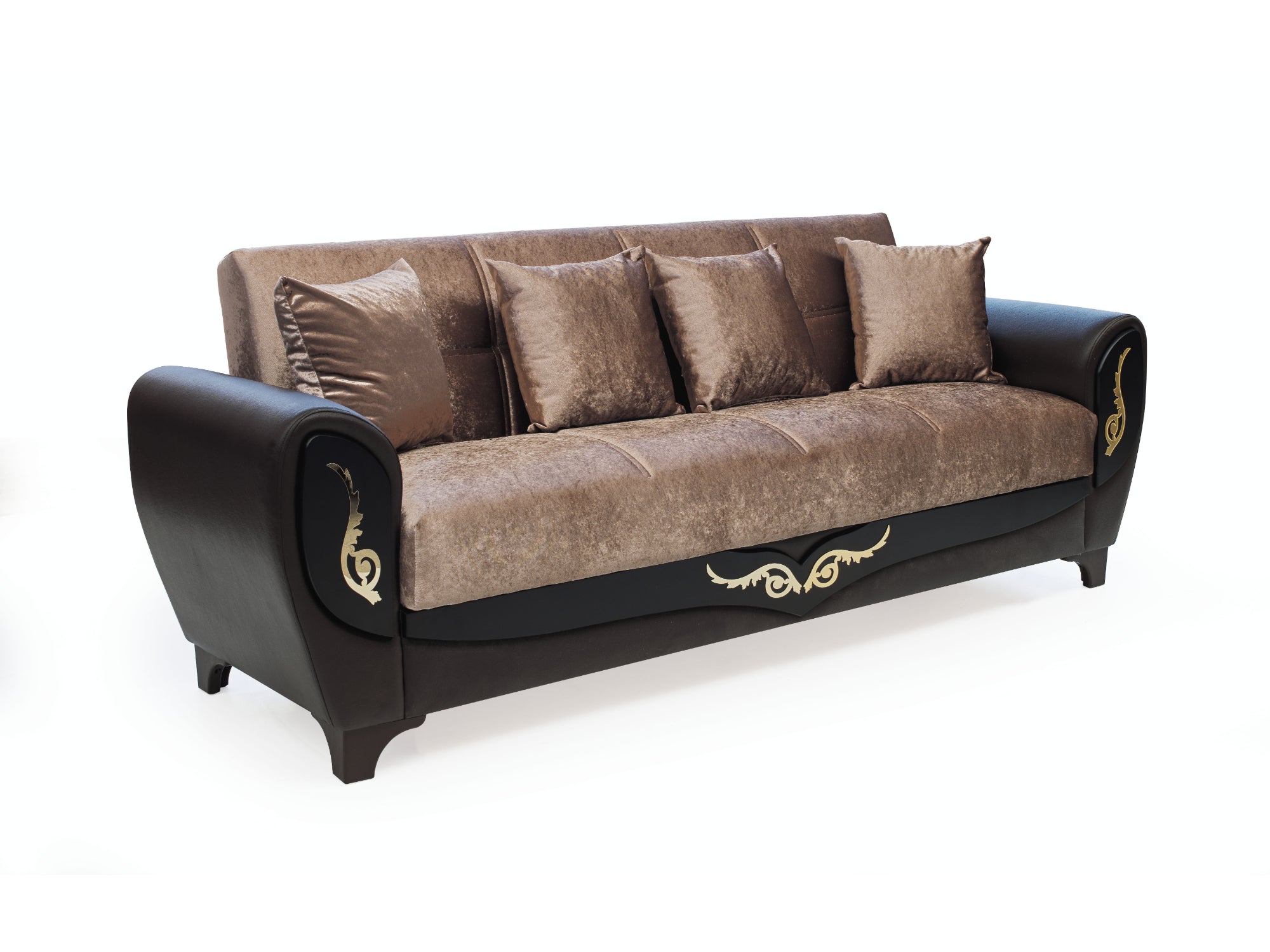 Legacy Convertible Livingroom Sofa Dropp Brown