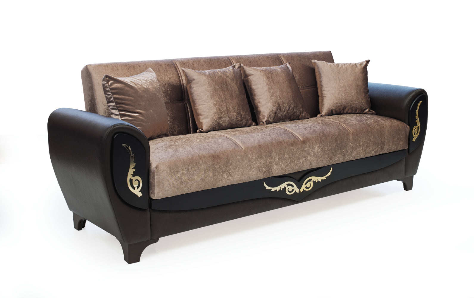 Legacy Convertible Livingroom (1 Sofa & 1 Loveseat & 1 Chair) Dropp Brown