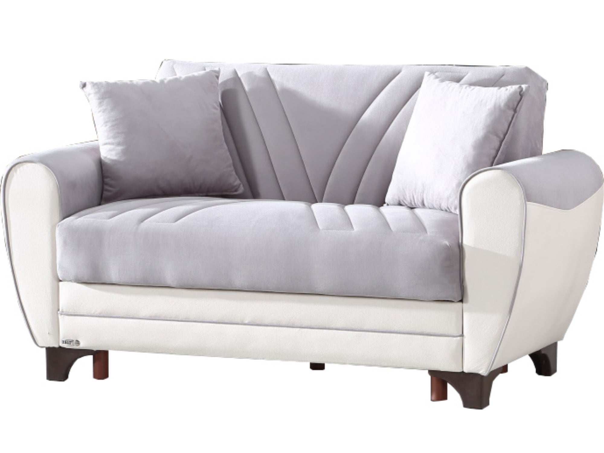 Leydi Convertible Livingroom Loveseat Grey