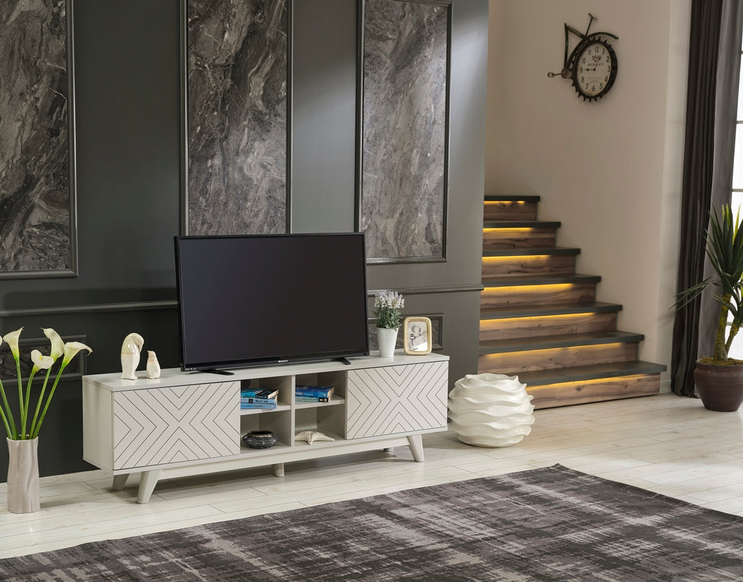 Lina Tv Stand Grey