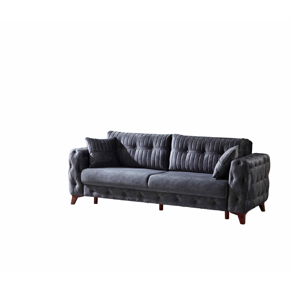 Lizbon Converible Sofa Grey