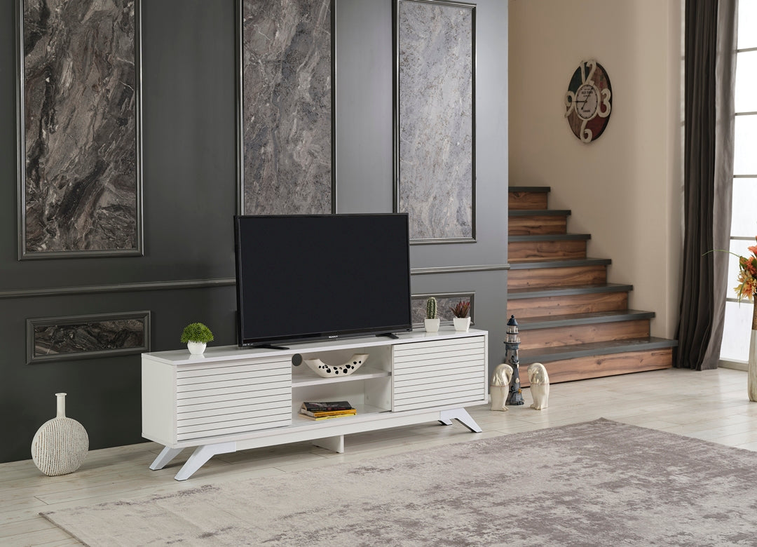 Luxia Tv Stand White