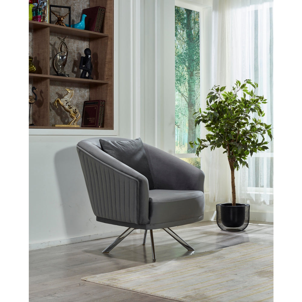 Puzzle Convertible Livingroom (2 Sofa & 2 Chair) Light Grey