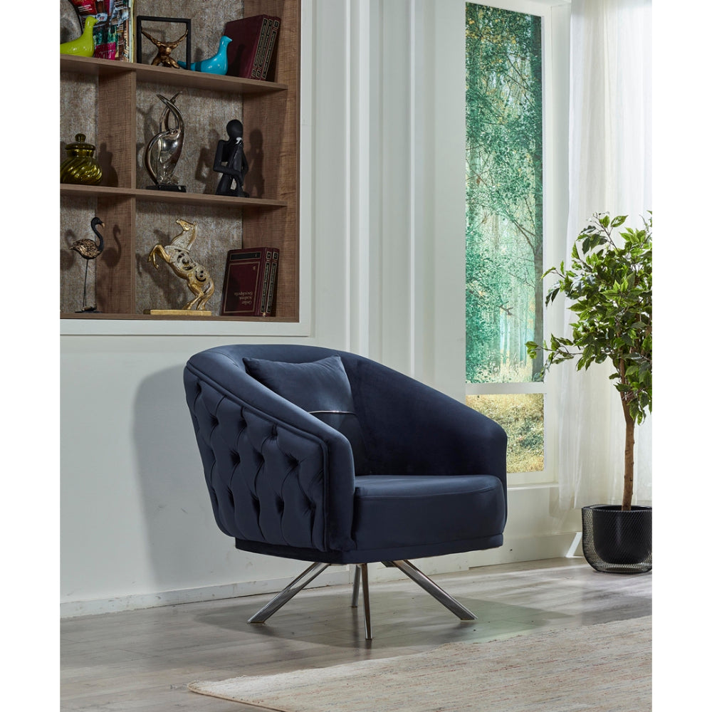Puzzle Convertible Livingroom (2 Sofa & 2 Chair) Dark Grey