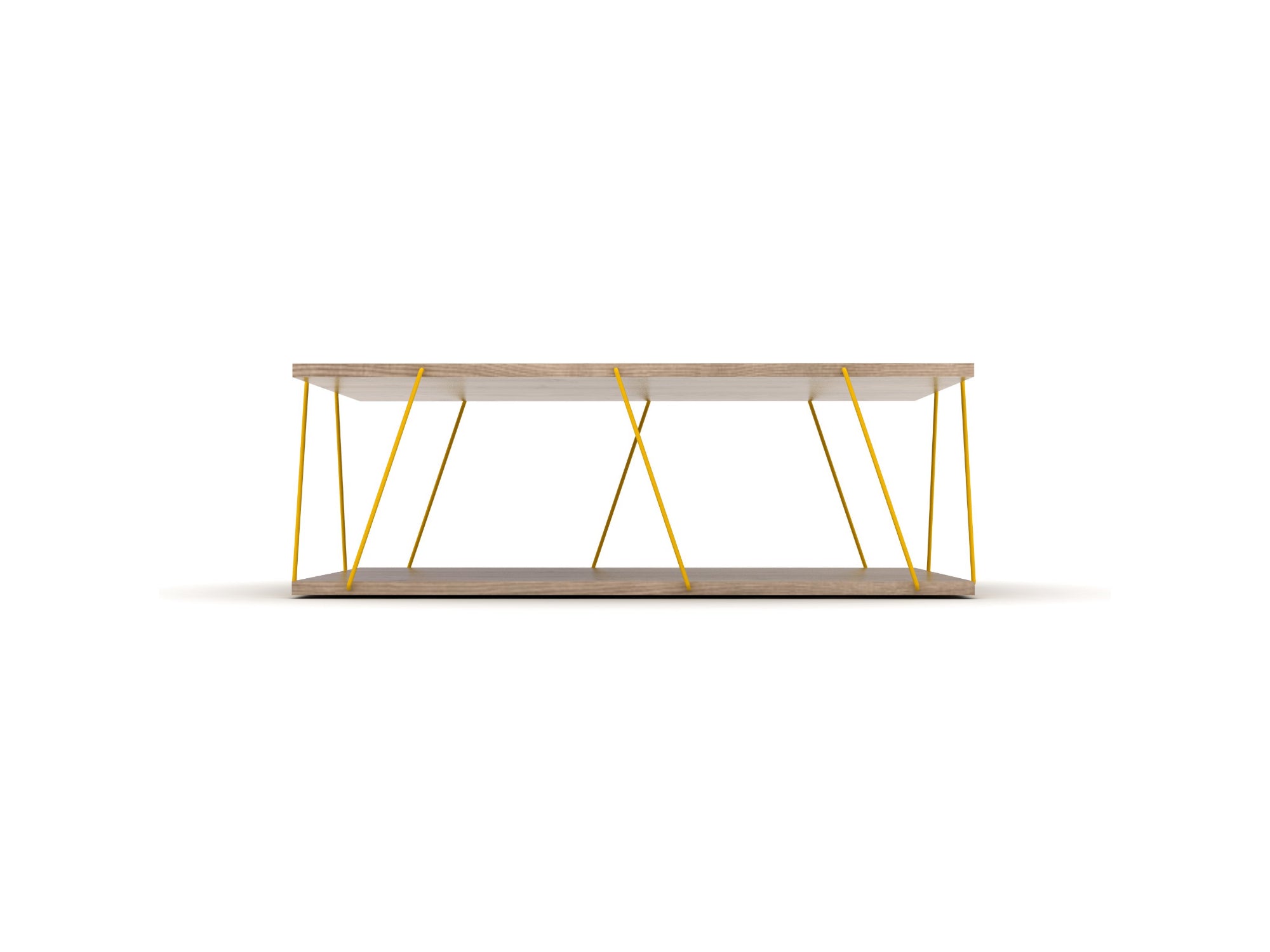 Tars Coffee Table Oak-Yellow
