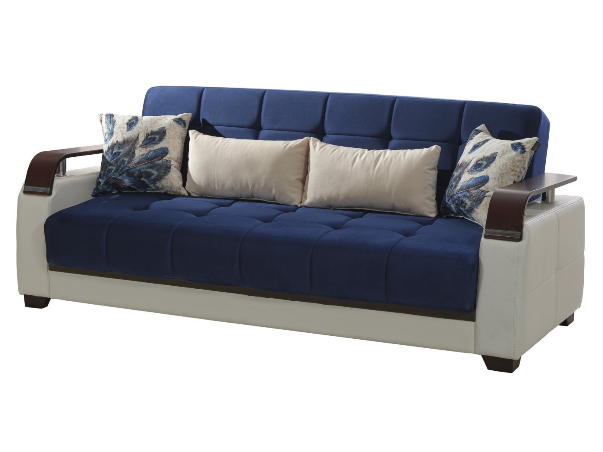 Regina Convertible Livingroom Sofa Navy
