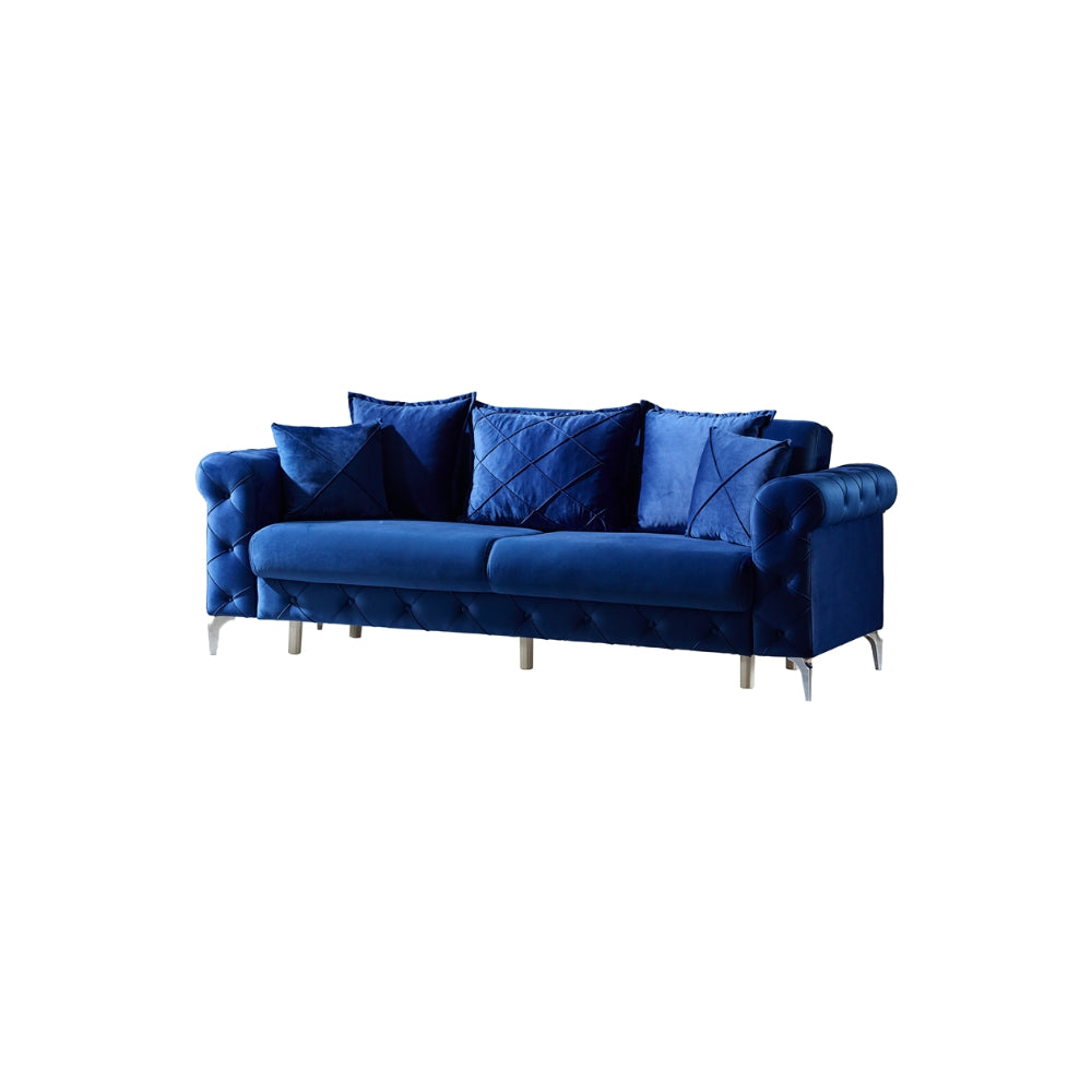Riva Convertible Sofa Navy