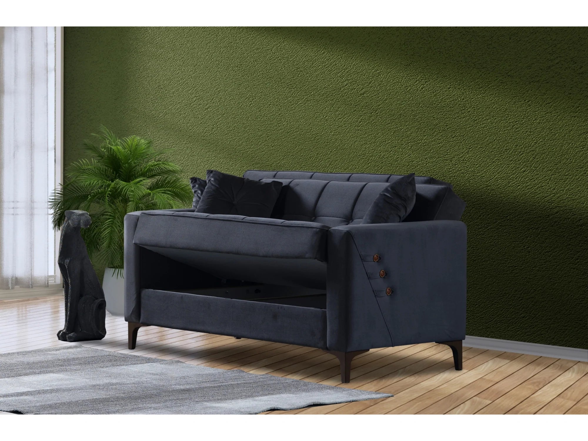 Step Convertible Chair Grey