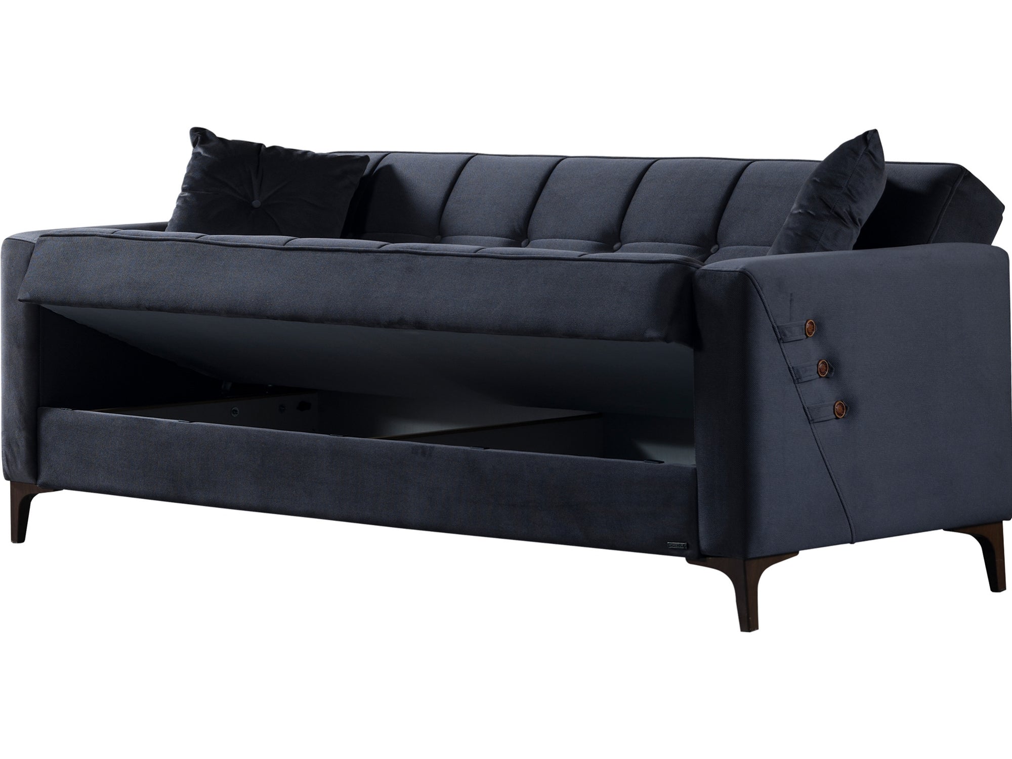 Step Convertible Livingroom (2 Sofa & 2 Chair) Grey