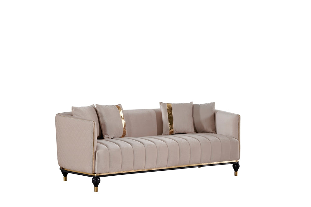 Toronto Stationary Sofa Cream