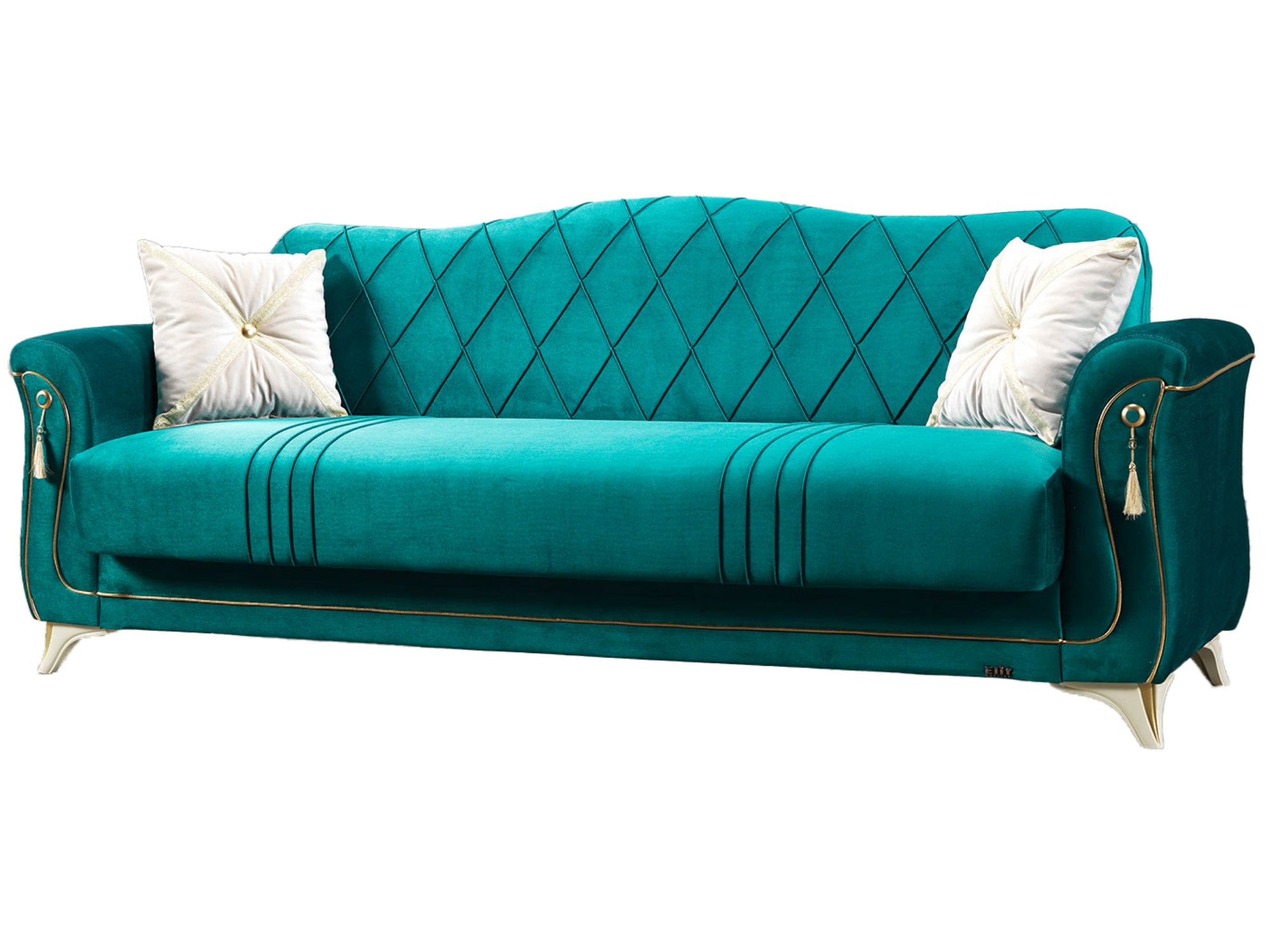 Vienna Convertible Livingroom Sofa Green