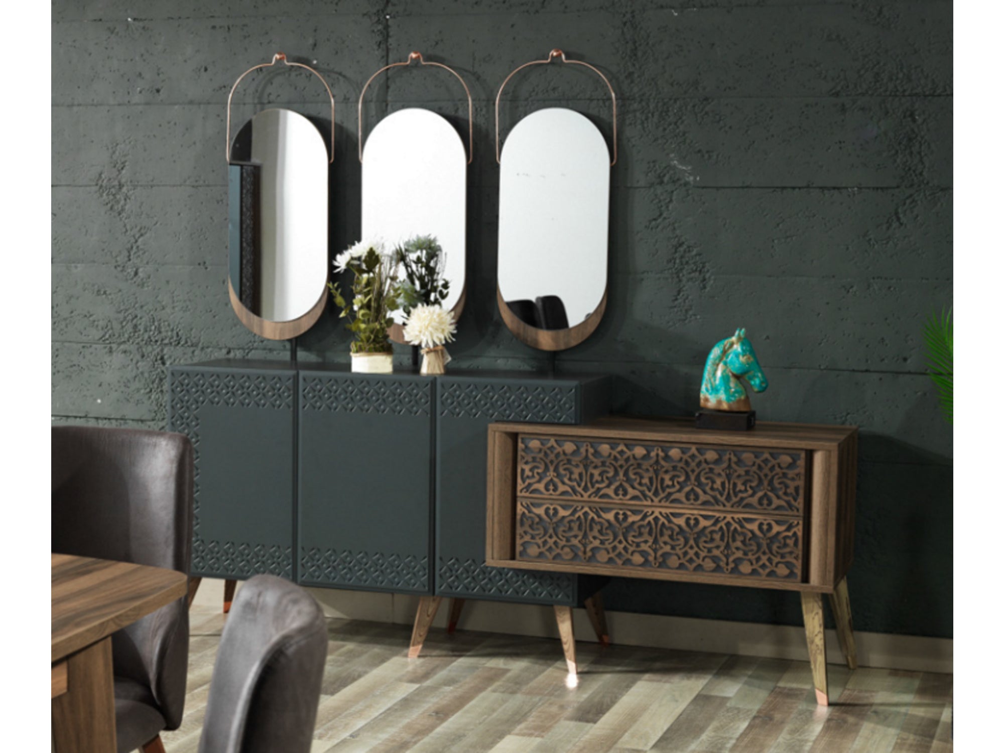 Yalı Diningroom Consol With Mirror