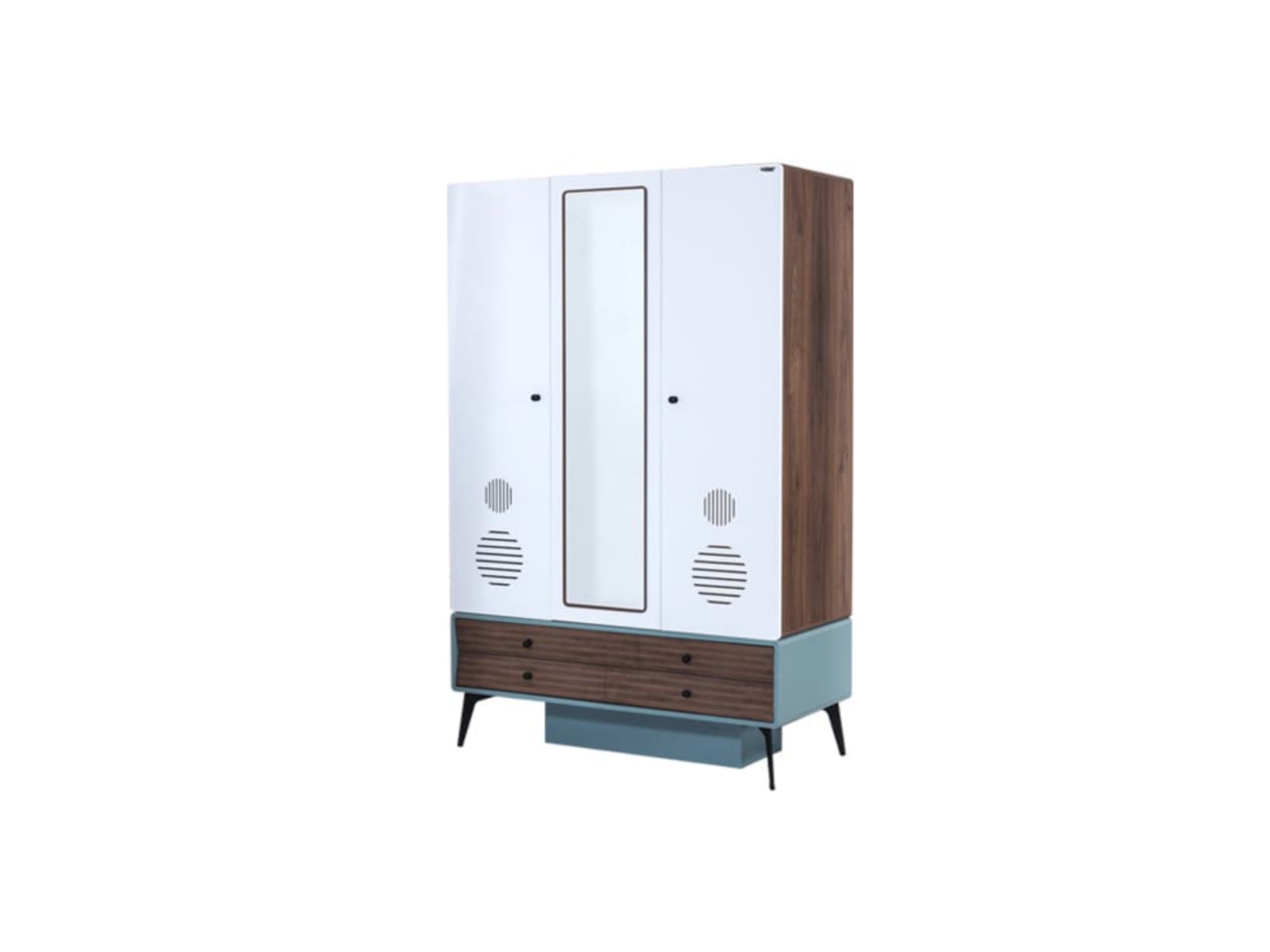 Kampus Kids Room Set (Twin Bed & Nightstand)