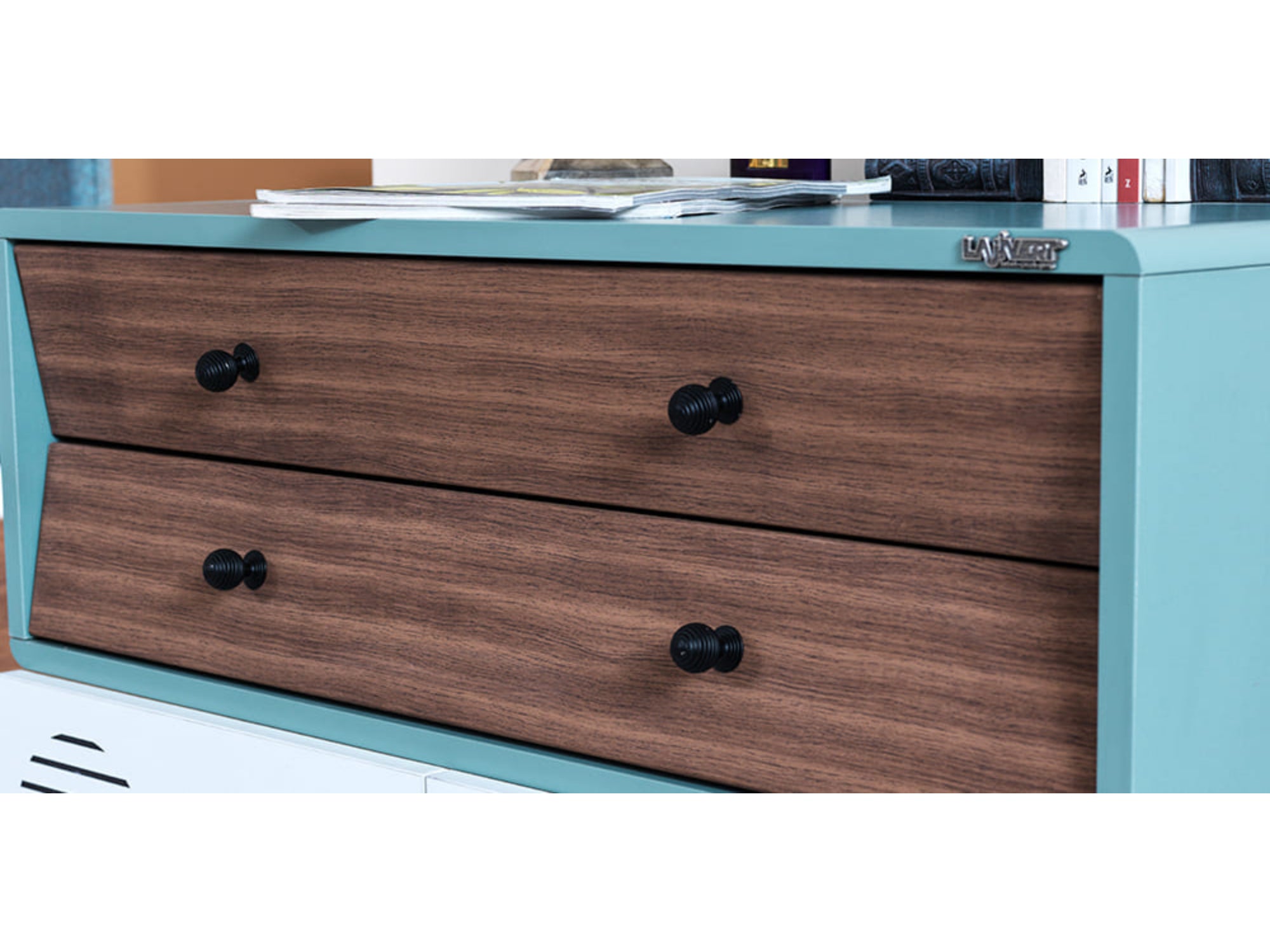 Kampus Kids Room Set (Twin Bed & Nightstand)