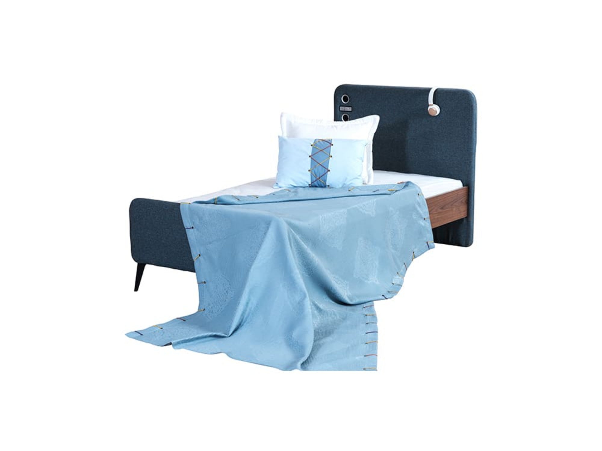 Kampus Kids Room Set (Twin Bed & Nightstand)