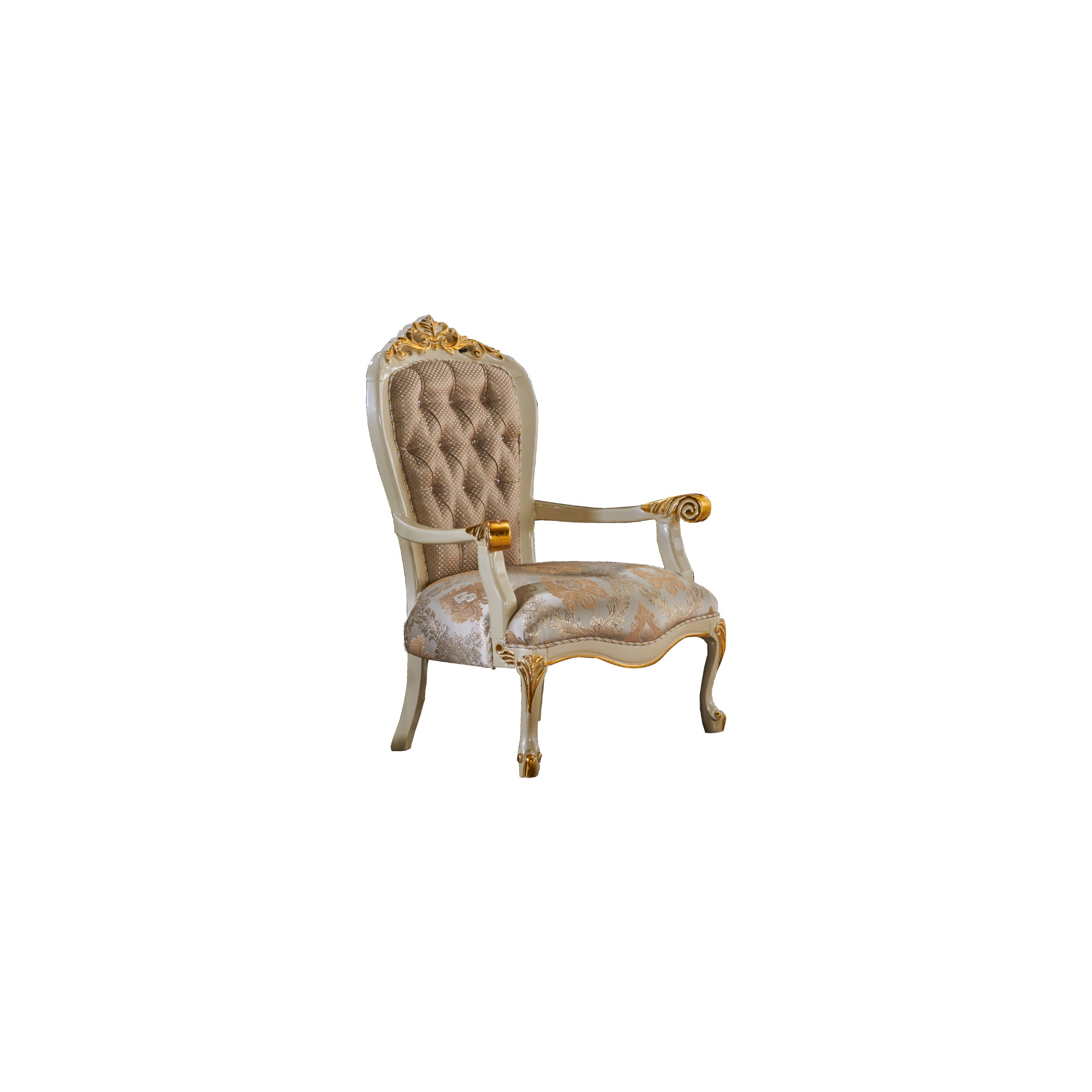 Kardelen Traditional Chair Cream
