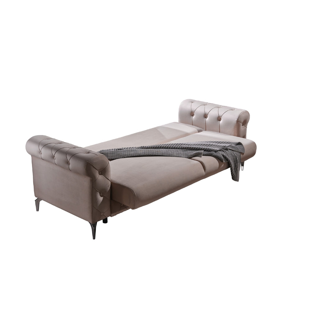 Riva Convertible Sofa Cream