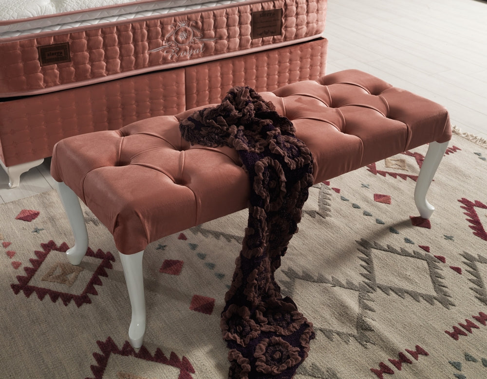Royal Storage Bed With Headboard King Pink